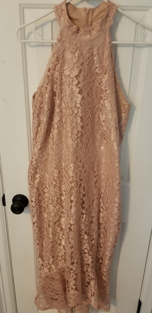 Beautiful mermaid style halter dress